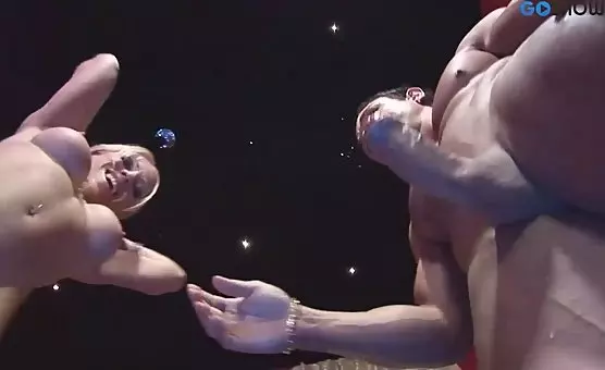 Blonde Poledancers Latex Seduction